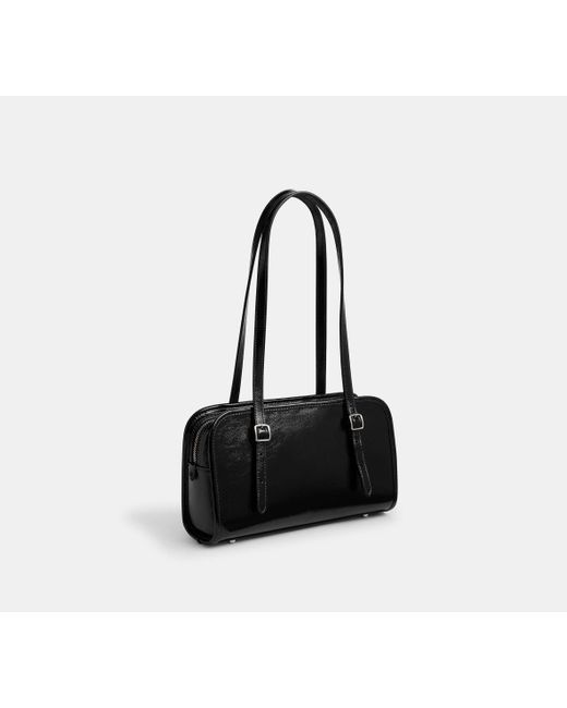 Borsa Swing Con Cerniera di COACH in Black