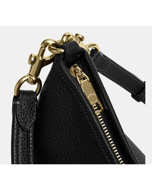 COACH Black Laurel Shoulder Bag