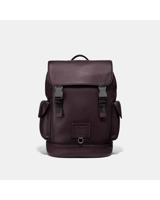 Coach oxblood cheap backpack