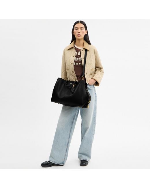 COACH Black Rogue Bag 40