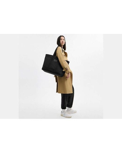 Utility Tote En COACH de hombre de color Black