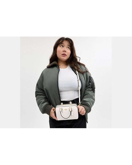 COACH Black Mini Rowan Crossbody Bag