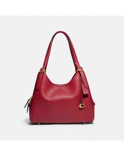 COACH Lori Shoulder Bag in Red Lyst