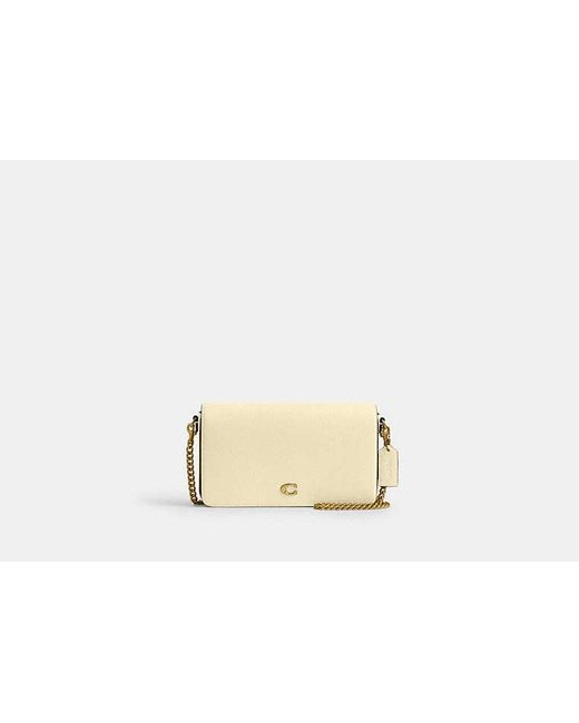 COACH Black Mila Crossbody Bag With Signature Canvas