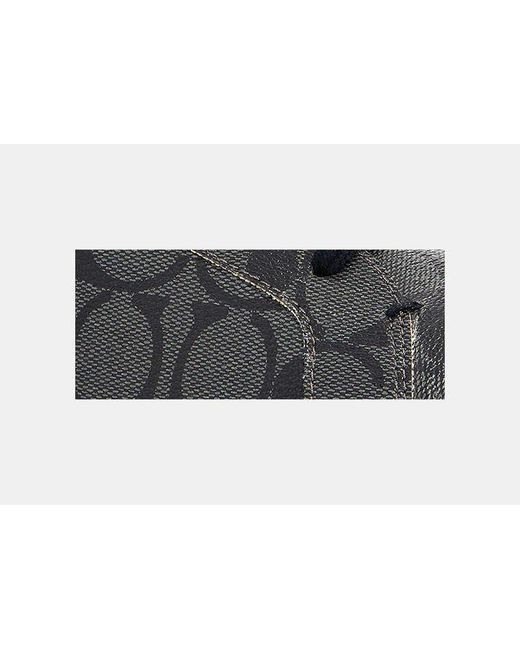 COACH Black Clip Low Top Sneaker for men