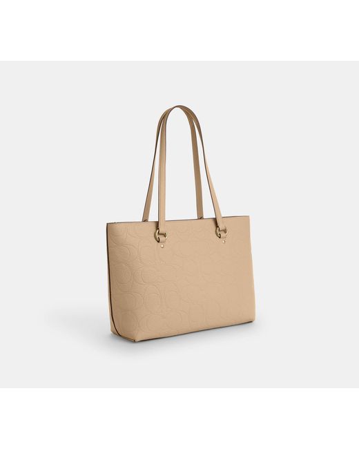 COACH Black Station Tote Bag