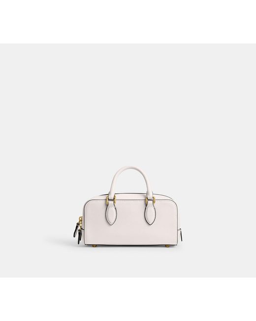 COACH Black Bowery Satchel 22