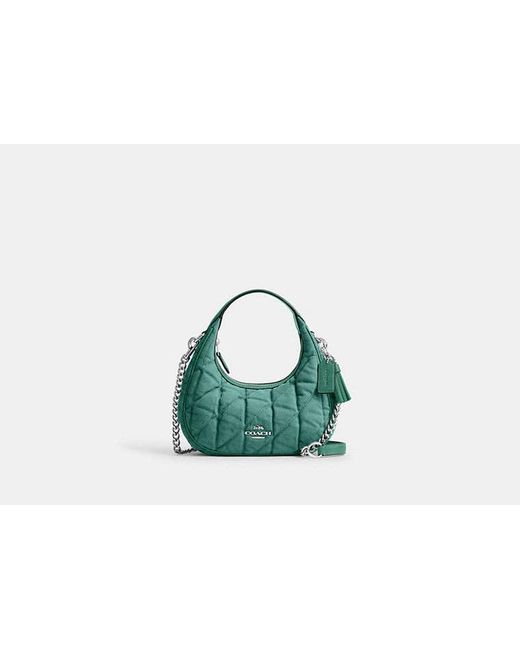 Mini Borsa A Tracolla Carmen di COACH in Green