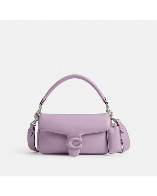 COACH Purple Pillow Tabby Shoulder Bag 20