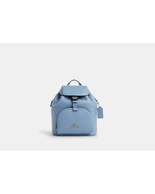 COACH Blue Pace Backpack