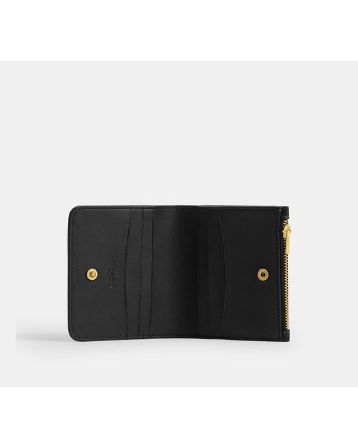COACH Black Essential Slim Billfold Wallet