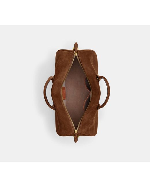 COACH Brown Compass Bag 50