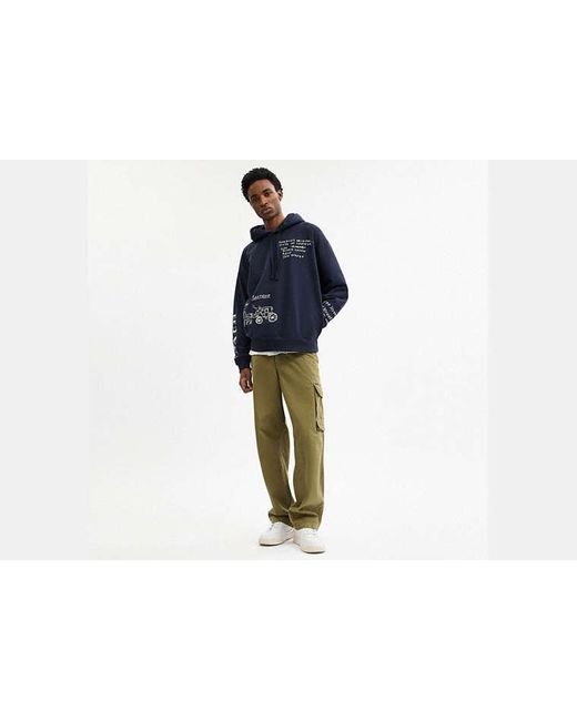Sudadera COACH de color Blue