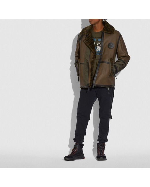 coach x michael b jordan parka