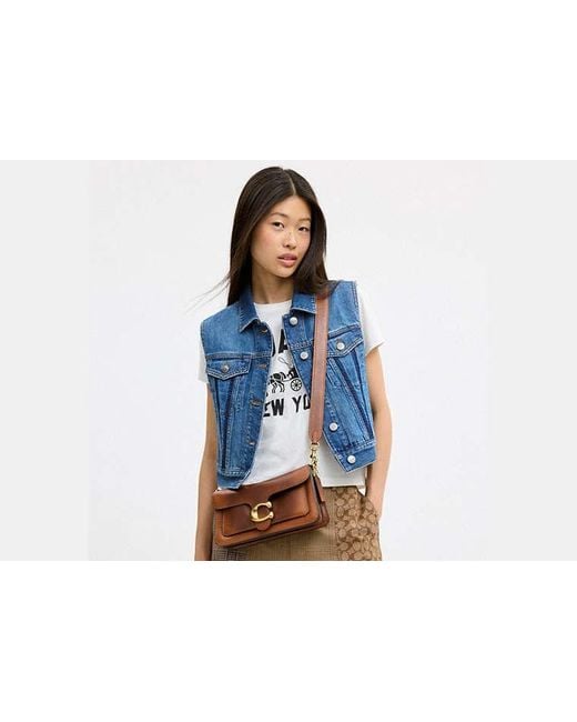 COACH Black Tabby Shoulder Bag 26