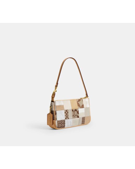 COACH Black Plaza Bag 25 With Patchwork