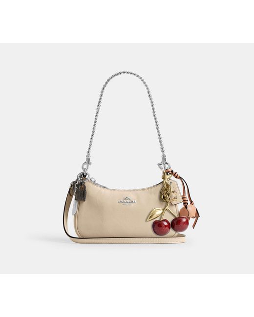 COACH Black Teri Mini Crossbody Bag With Charms