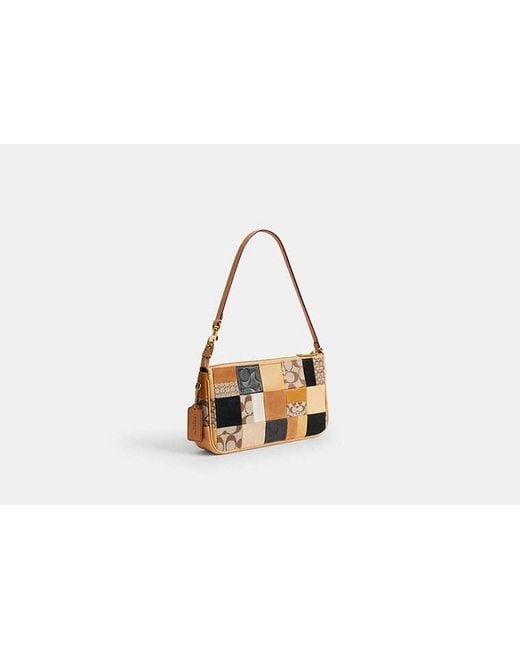 COACH Multicolor Plaza Bag 25 With Patchwork