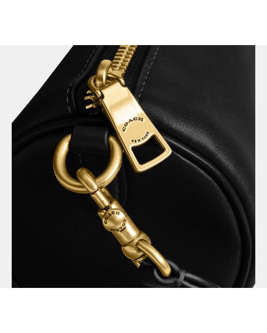 COACH Black Barrel Bag