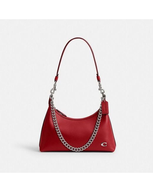 COACH Juliet Shoulder Bag 25 in Red | Lyst