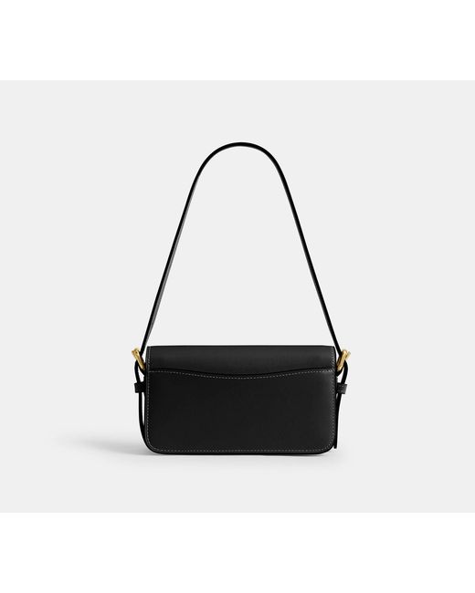 COACH Black Zoe Shoulder Bag