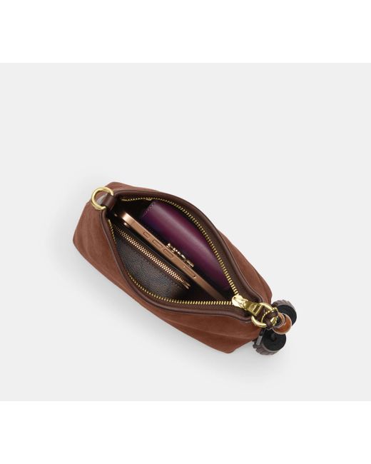 COACH Black Laurel Kleine Schultertasche Mit Quasseln