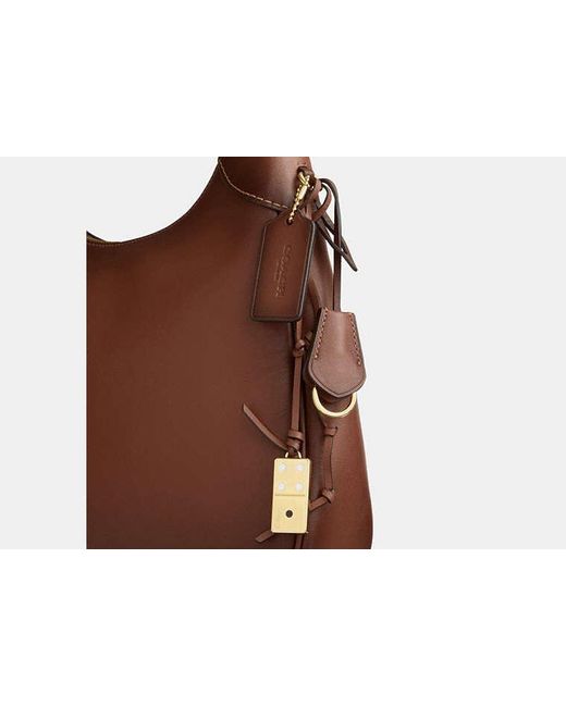 COACH Brown Ella Shoulder Bag