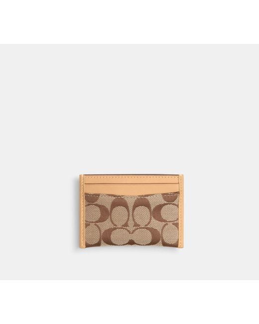 COACH Black Essential Card Case