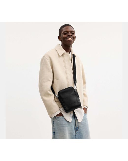 COACH Black Tristan Crossbody Bag 14 for men