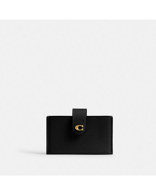 COACH Essential Multi Card Holder in Black | Lyst