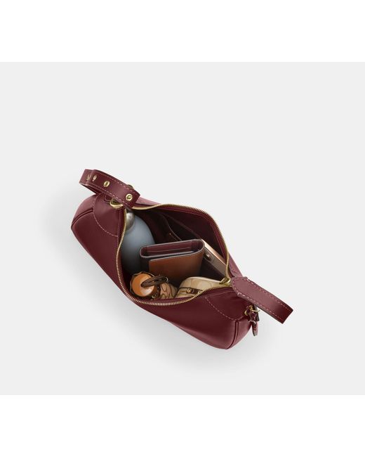 COACH Red Ella Shoulder Bag