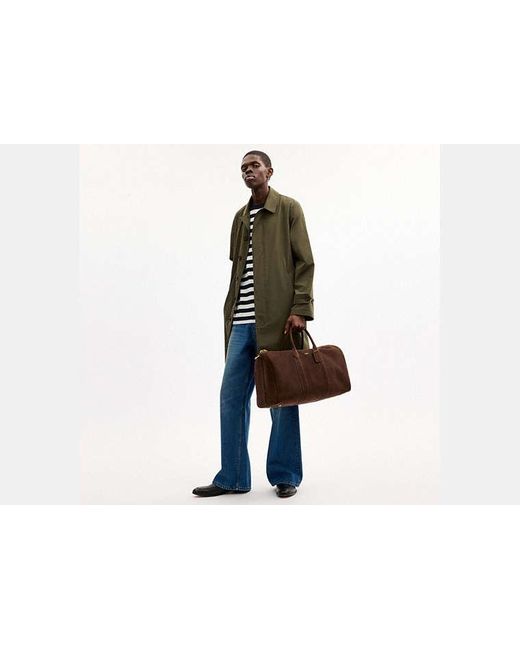 COACH Brown Compass Bag 45 for men