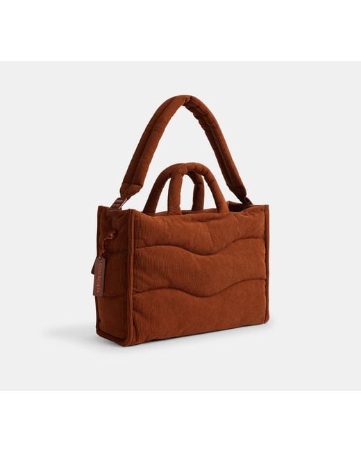 COACH Brown Topia Loop Tote