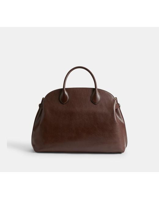 COACH Brown Soft Empire Carryall Bag 48