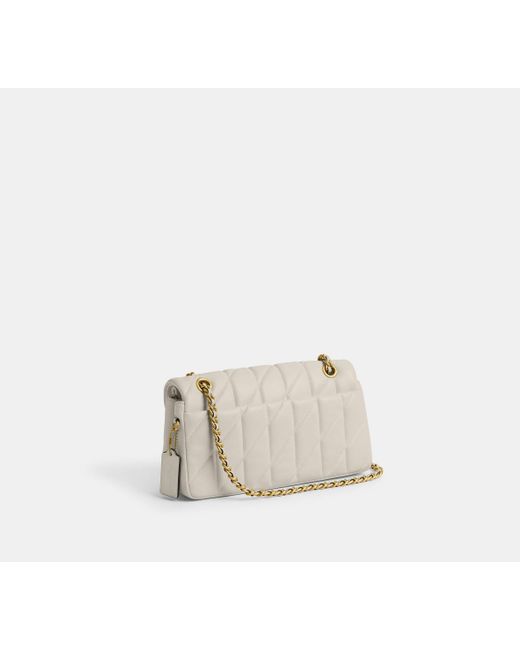 COACH Black Tabby Schultertasche 26 Mit Bauschiger Steppung