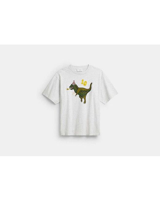 COACH Black Rexy 10Th Birthday Relaxed T-Shirt