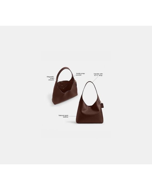 COACH Black Brooklyn Shoulder Bag 34