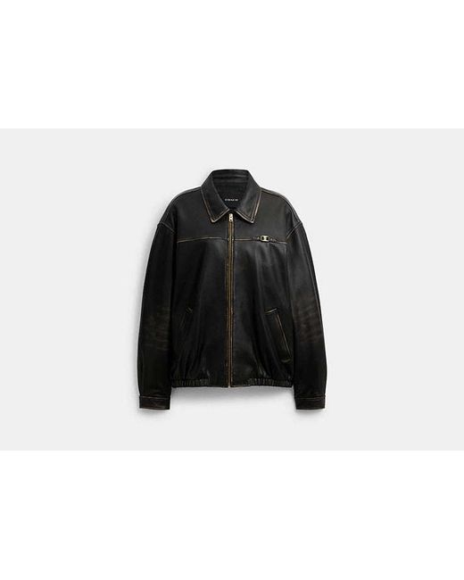 Veste Oversize COACH en coloris Black