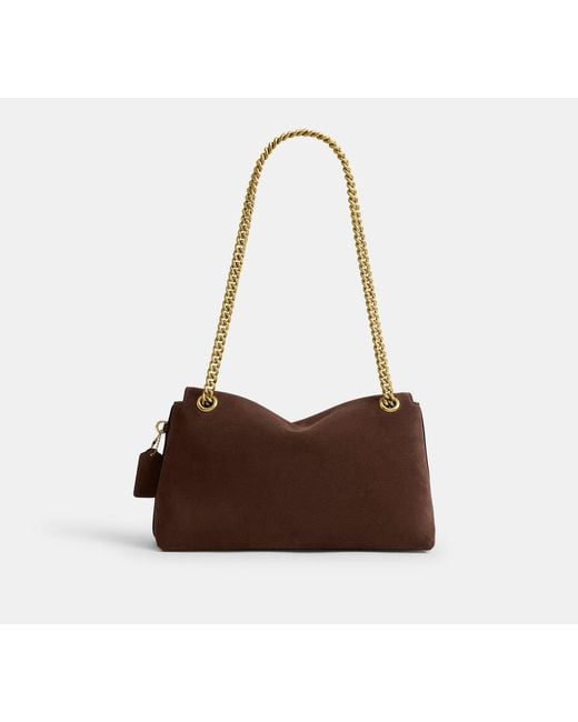 COACH Black Chelsea Shoulder Bag 30 With Chain
