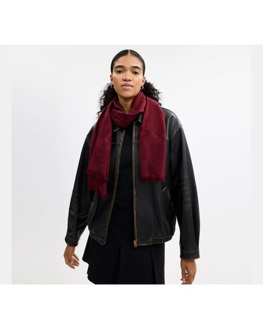 COACH Red Signature Wrap