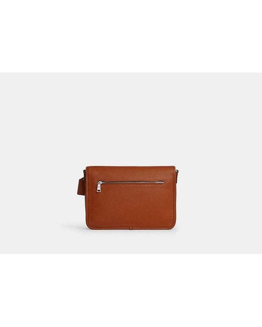 COACH Brown Colby Messenger Bag 32 for men