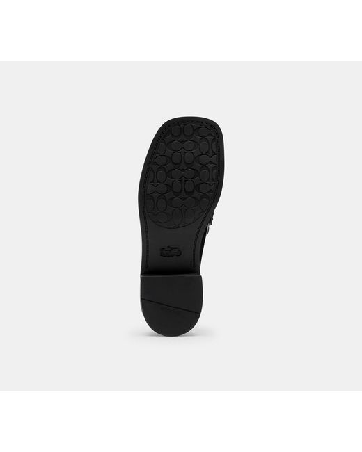 COACH Black Pennyloafer