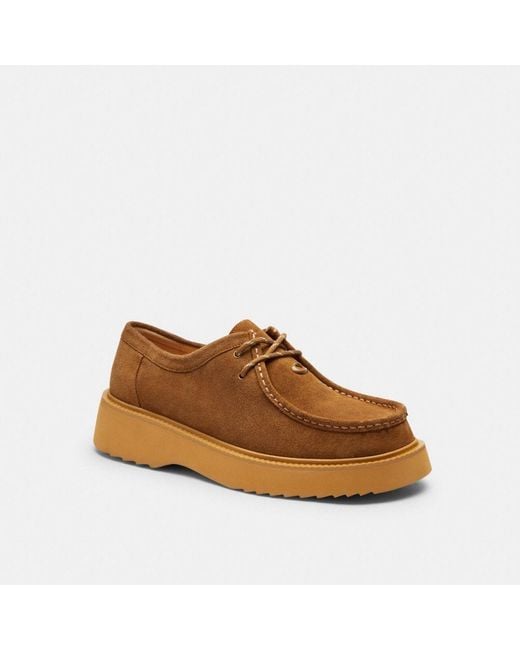 COACH Brown Chukka Boot for men