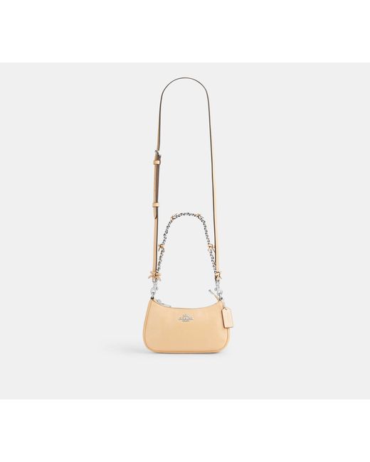 COACH Black Teri Mini Crossbody Bag With Bows