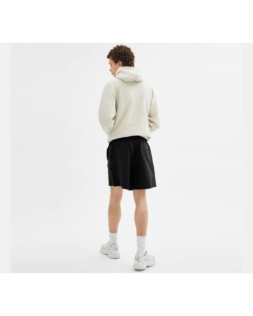 COACH Black Nylon Utility Short for men