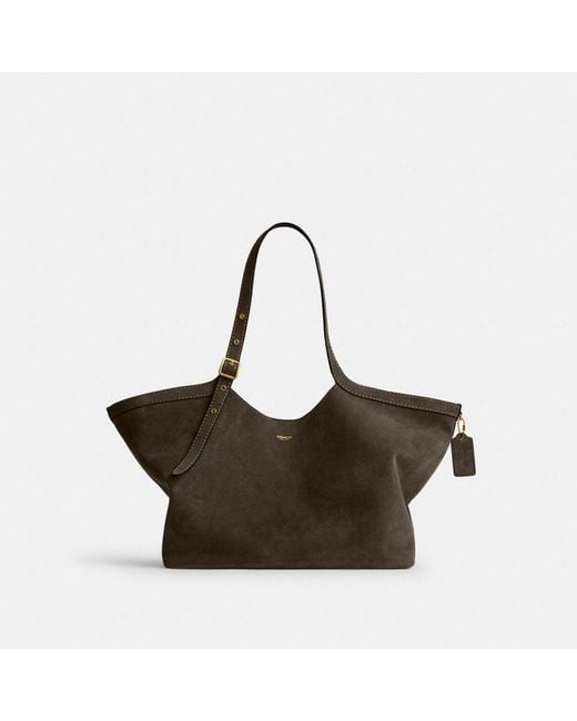 COACH Brown Gramercy Tote Bag