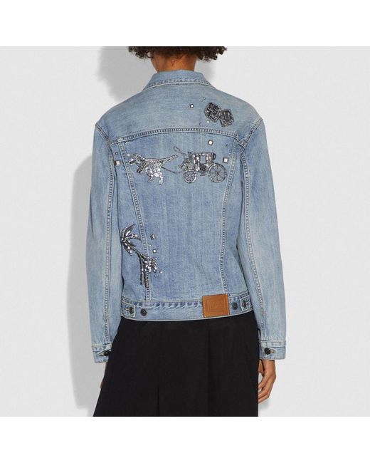 FACETASM X WDS RIB DENIM COACH JACKET M noonaesthetics.com