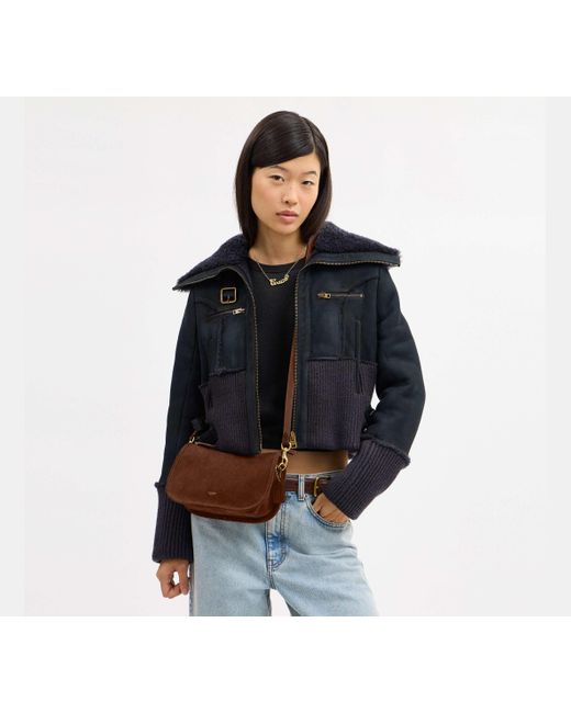 Borsa Waverly di COACH in Black