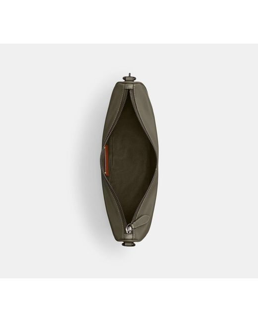 COACH Black Hall Soft Sling Bag for men