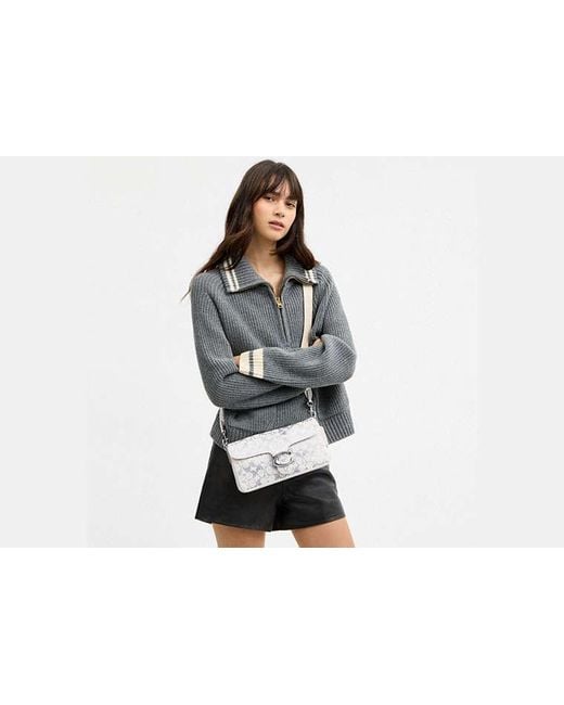 COACH Black Tabby Shoulder Bag 26